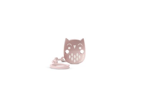 Suavinex SX - BONHOMIA - Soother Chain - Owl Pink