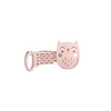 Suavinex SX - BONHOMIA - Soother Clip With Ribbon - Owl Pink