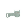 Suavinex SX - BONHOMIA - Soother Clip With Ribbon - Owl Green