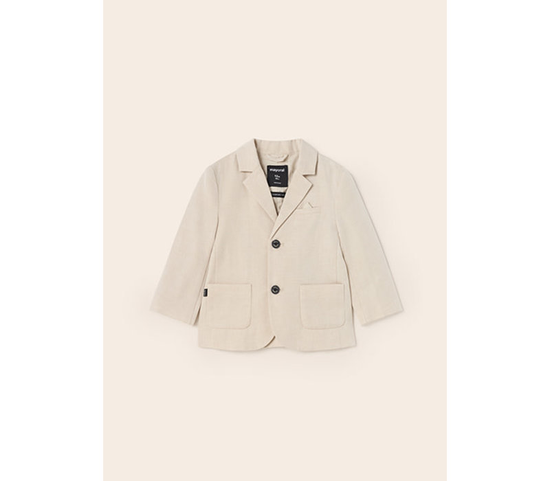 Mayoral Linen Jacket Beige