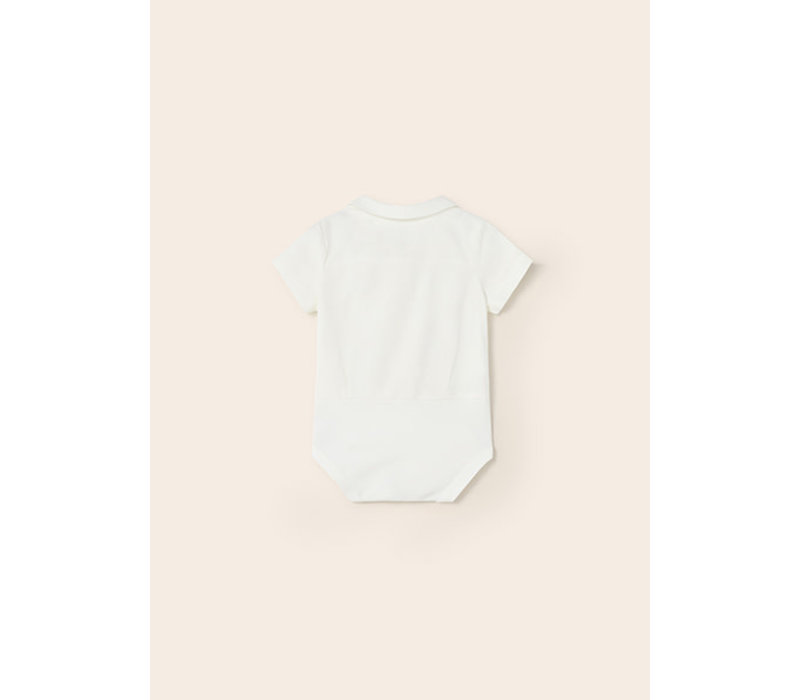 Mayoral S/s Shirt bodysuit White