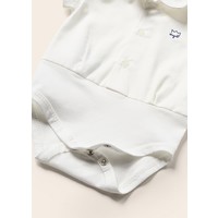 Mayoral S/s Shirt bodysuit White