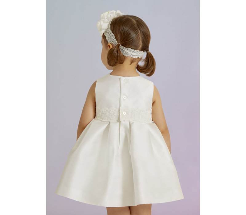 Abel & Lula Robe Mikado Blanc