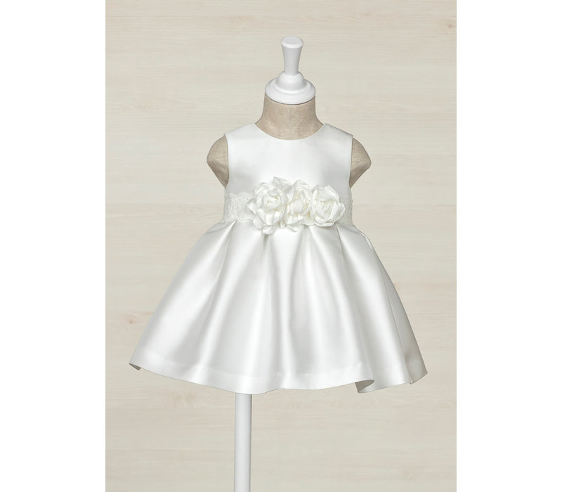 Abel & Lula Robe Mikado Blanc