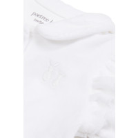 Poetree Kids Babypakje Velours Met Ruffles White