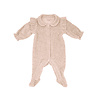 Poetree Kids Poetree Kids Babypakje Velours Met Ruffles Camel