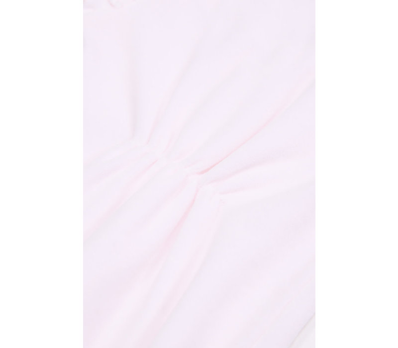 Poetree Kids Babypakje Velours Met Ruffles Licht Roze