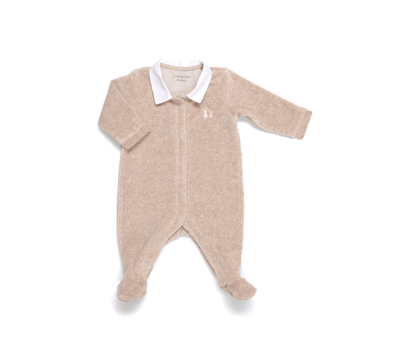 Poetree Kids Babypakje Velours Camel