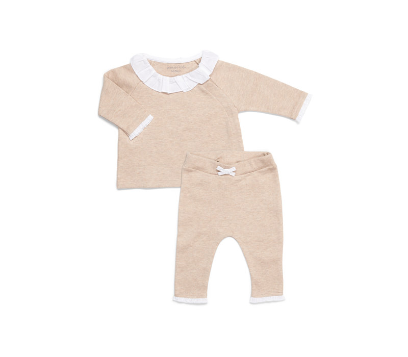 Poetree Kids 2-Delig Baby Set Camel