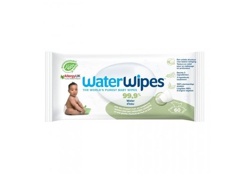 WaterWipes Copy of WaterWipes Billendoekjes 60 stuks