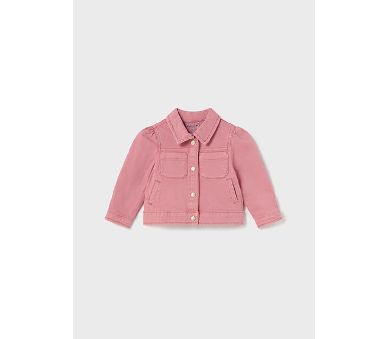 Mayoral Twill Jacket Blush