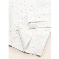 Mayoral L/s linen shirt Dots