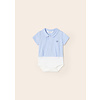 Mayoral Mayoral S/s Shirt bodysuit Lightblue