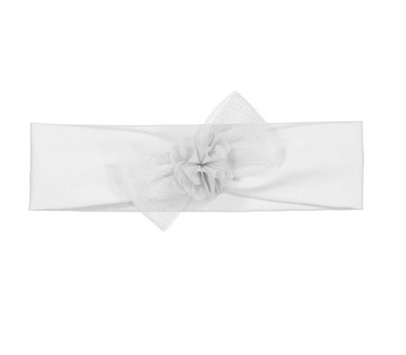 Mayoral Tie headband White