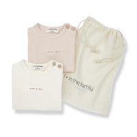 1+ In The Family Lis Body Pack Organic Plain Jersey Blush