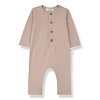 1+ In The Family 1+ In The Family Bruno Jumpsuit Plain Rib Jersey Rose