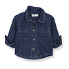 1+ In The Family 1+ In The Family Isaac L. Sleeve Shirt Plain Washed Denim Denim