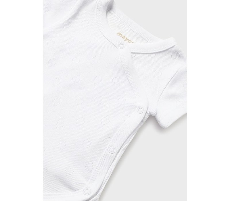 Mayoral S/s basic body White