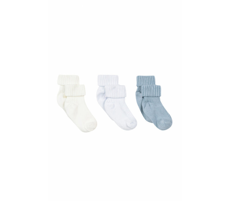 Tartine & Chocolat Mon Premier Trousseau G Kit Chaussettes Bleu Ciel