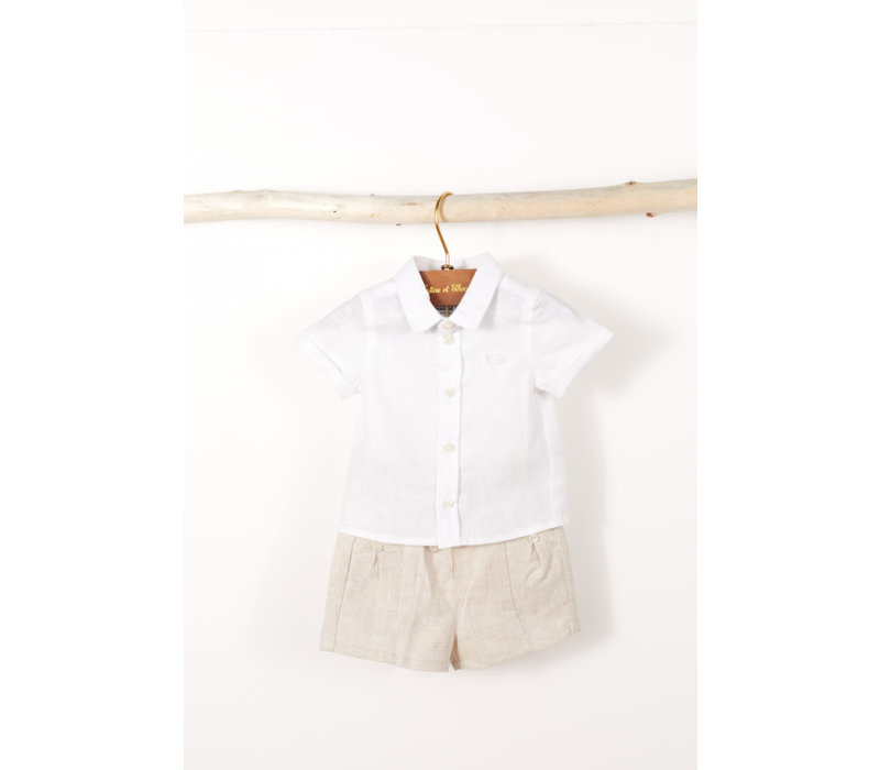 Tartine & Chocolat Baby Ceremonie Garçon Chemise Blanc