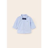 Mayoral L/s shirt and bowtie Lightblue