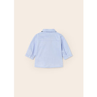 Mayoral L/s shirt and bowtie Lightblue