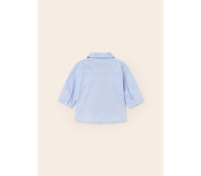 Mayoral L/s shirt and bowtie Lightblue