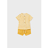 Mayoral Mayoral Shorts and t-shirt set Banana 1265-42