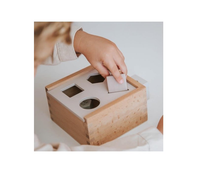 Copy of Label-Label - Shape Sorting Box - Pink