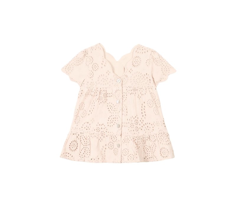 Tartine & Chocolat Baby Reves Poetiques Robe Rose Pale