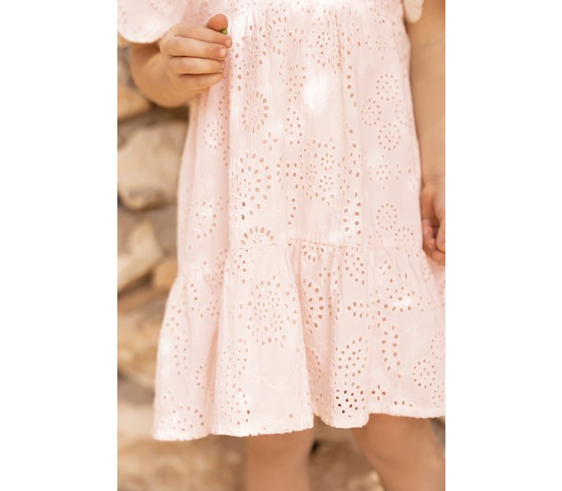 Tartine & Chocolat Baby Reves Poetiques Robe Rose Pale