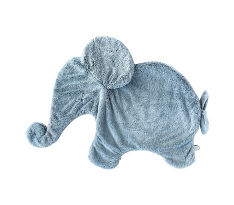 Dimpel Doudou XL Oscar Olifant  Colour Blauw Moppie