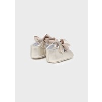 Mayoral Bow buckle shoes Champagne