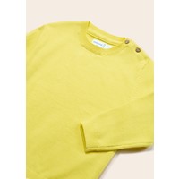 Mayoral Basic cotton jumper Lemon