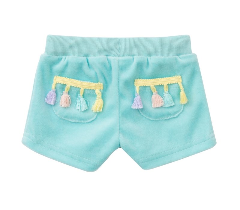 Natini Shorty Ruffle Turquoise