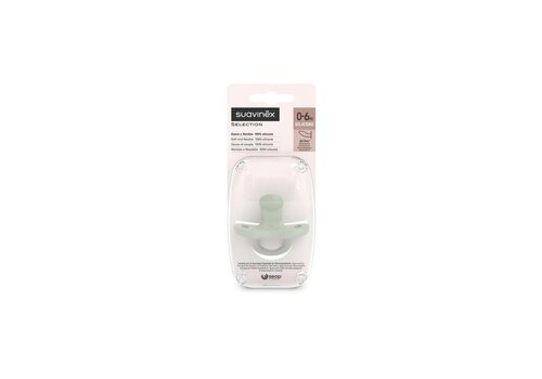 Suavinex Copy of Suavinex - Essence - Soother - Sili. - Flat - 0/6M - Mustard