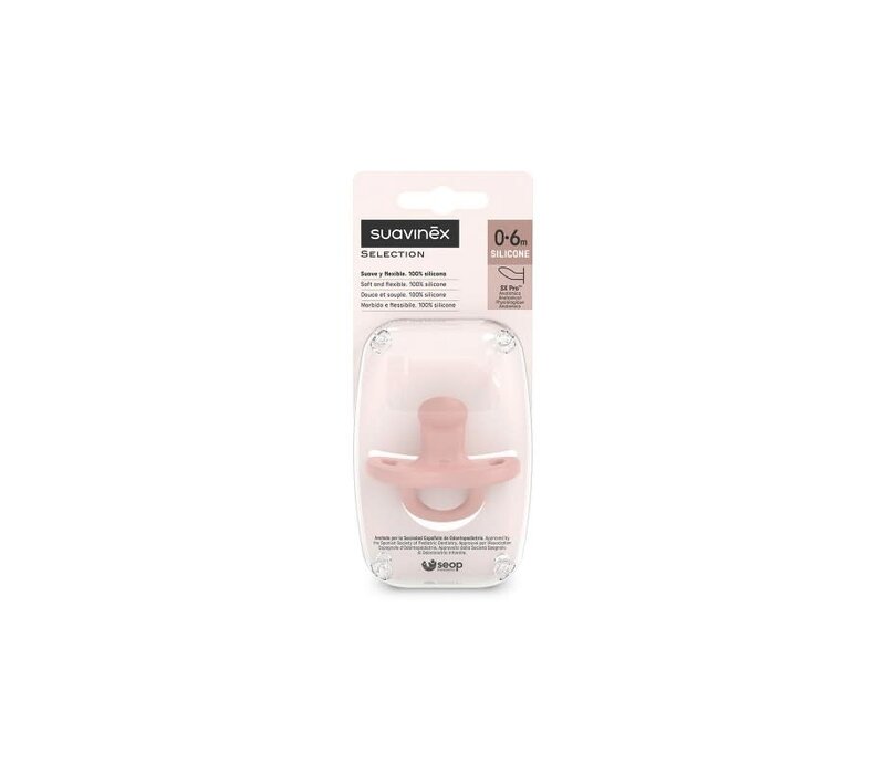 Copy of Suavinex - Essence - Soother - Sili. - Flat - 0/6M - Blue