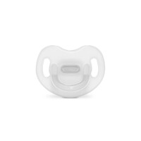 Copy of Suavinex - Essence - Soother - Sili. - Flat - 0/6M - Transparant