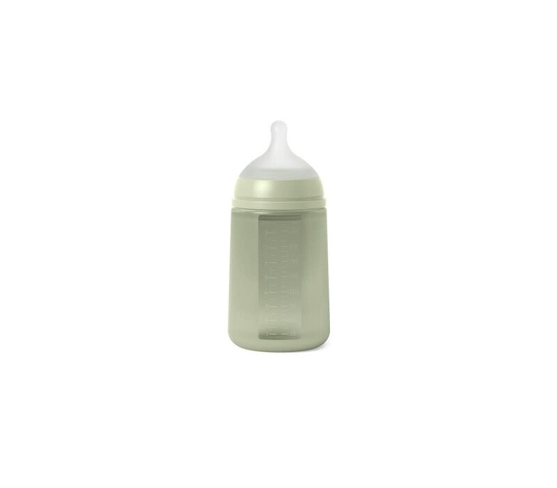 Copy of SX - BONHOMIA - Bottle - Glass - Sili. - M - 240Ml - Feather Pink