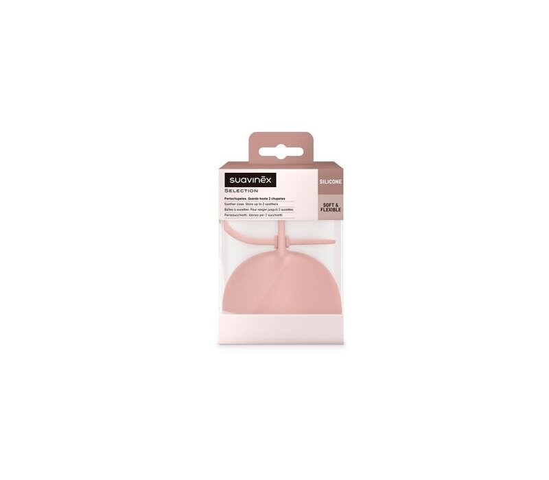 Suavinex - Essence - Soother Holder - Pink