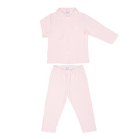 Cotolini Pyjama Fille Long Lalie S Long Rose - Rose Maille