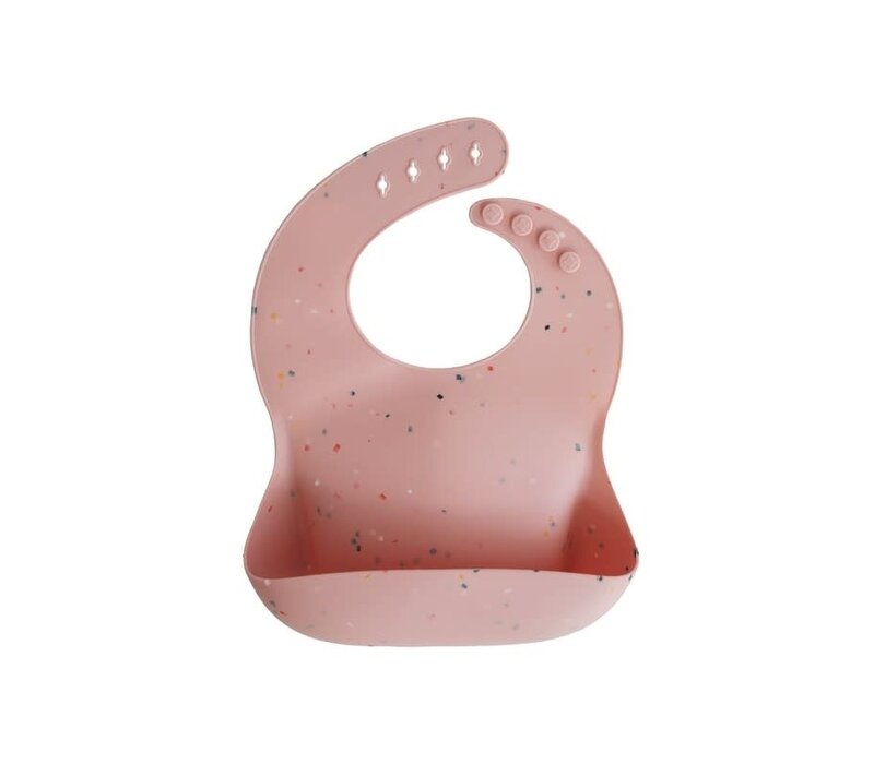 Copy of Mushie Silicone Bib - White Daisy