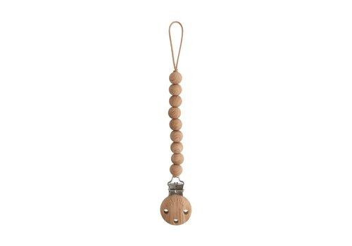 Mushie Mushie Speenketting HERA - Faux Wood