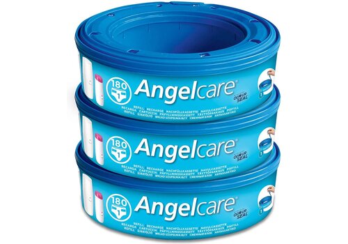 Angelcare Angelcare Ronde Navulbare Zakken Luieremmer 3-Pack