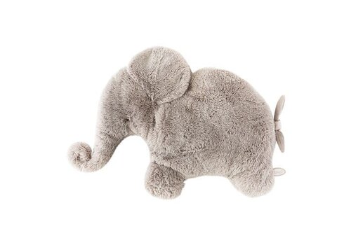 Dimpel Dimpel Cuddly Toy Elephany Oscar Pillou Grey Beige