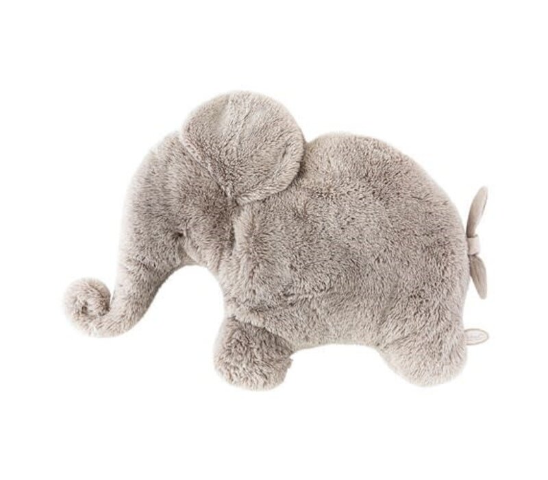 Dimpel Cuddly Toy Elephany Oscar Pillou Grey Beige