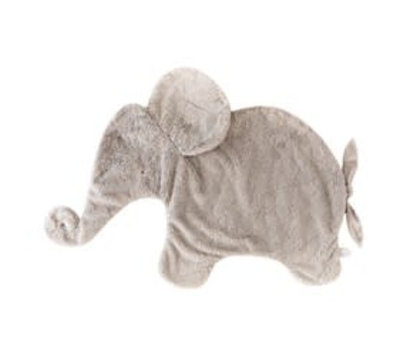 Dimpel Doudou XL Oscar Olifant Grijs Beige Moppie