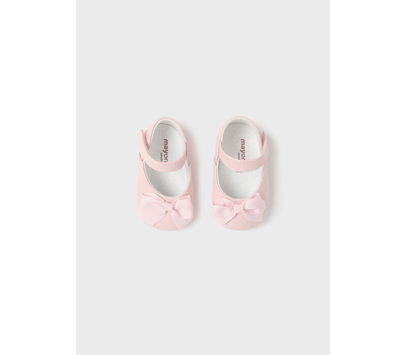 Mayoral Mary Janes And Headband Set Baby Rose