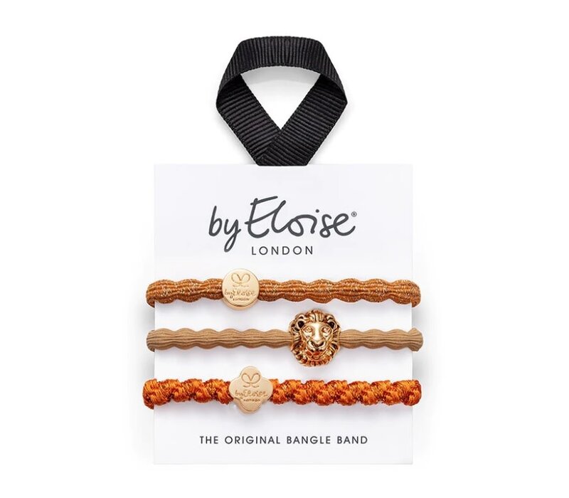 By Eloise Haarelastiek/Armband Set | Sunset Safari