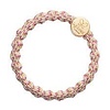 By Eloise By Eloise Haarelastiek/Armband Metallic Gold Circle Blossom